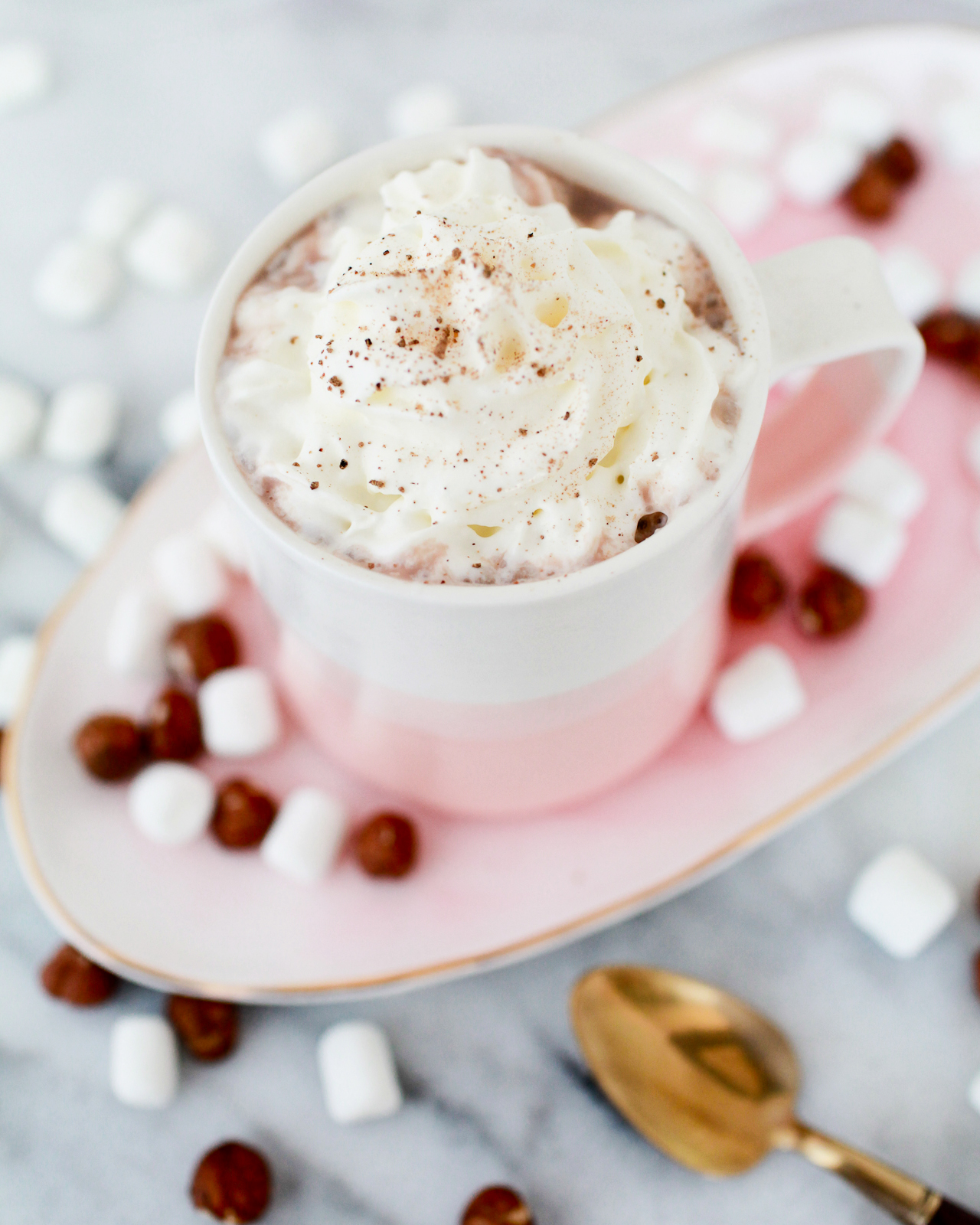 Hazelnut Bourbon Hot Chocolate Recipe
