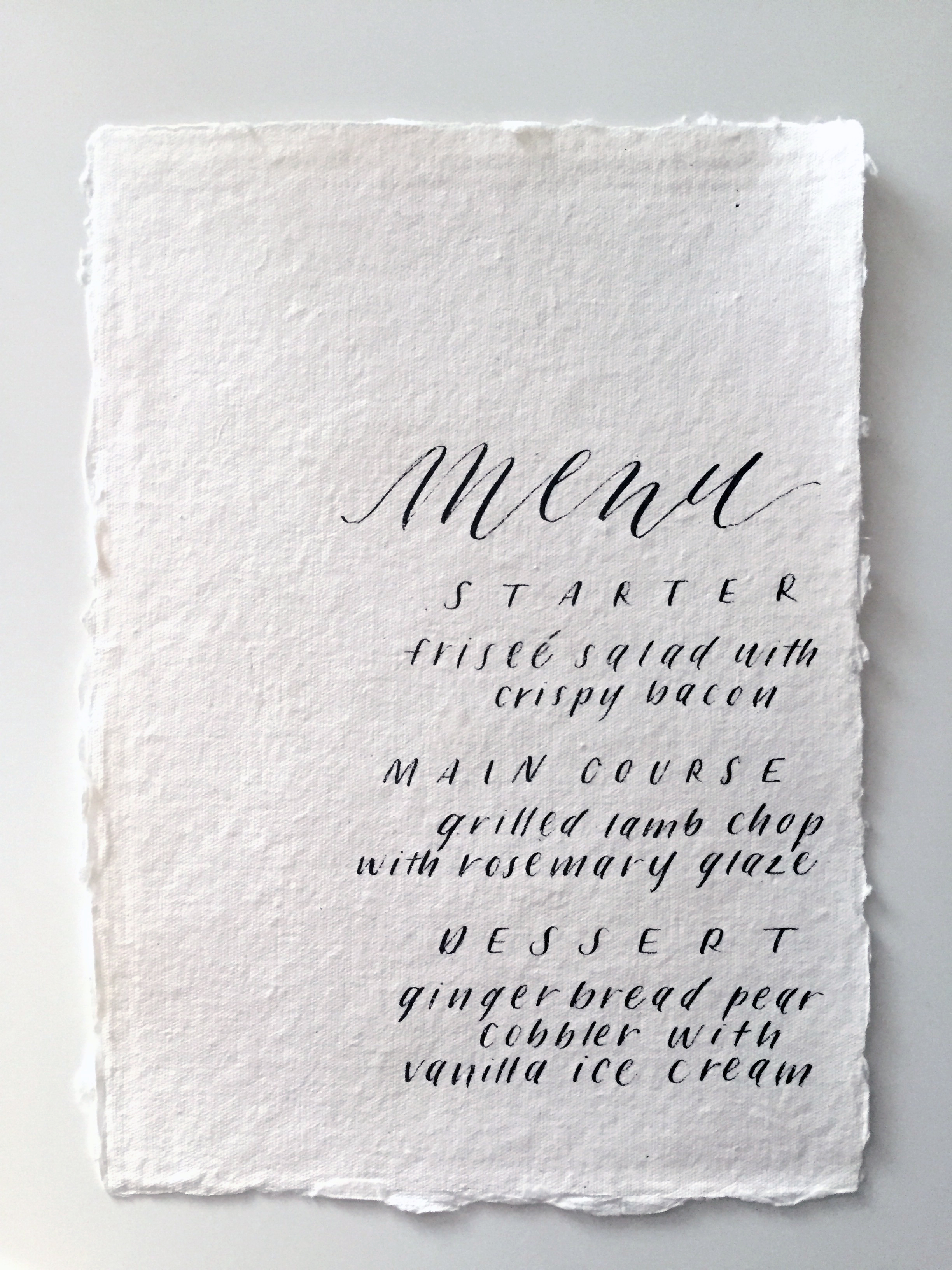 Wedding Calligraphy Inspiration: Miranda Writes