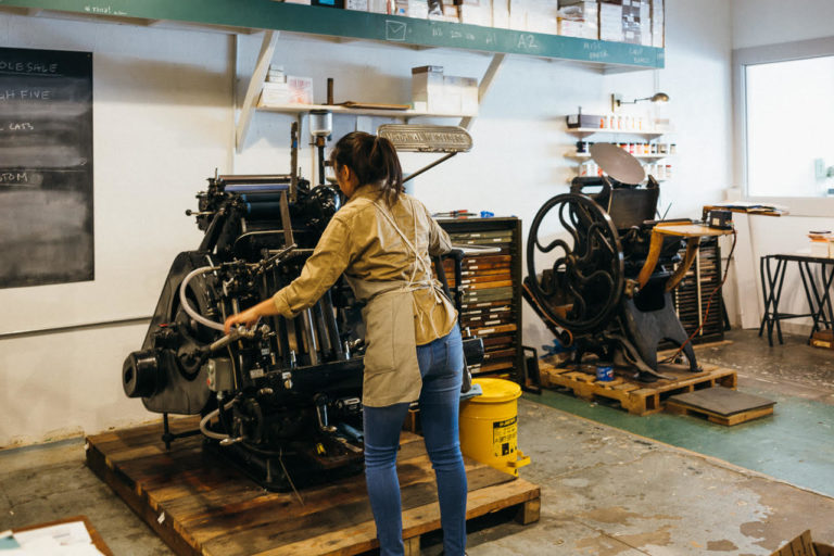 Behind the Stationery Iron Curtain Press