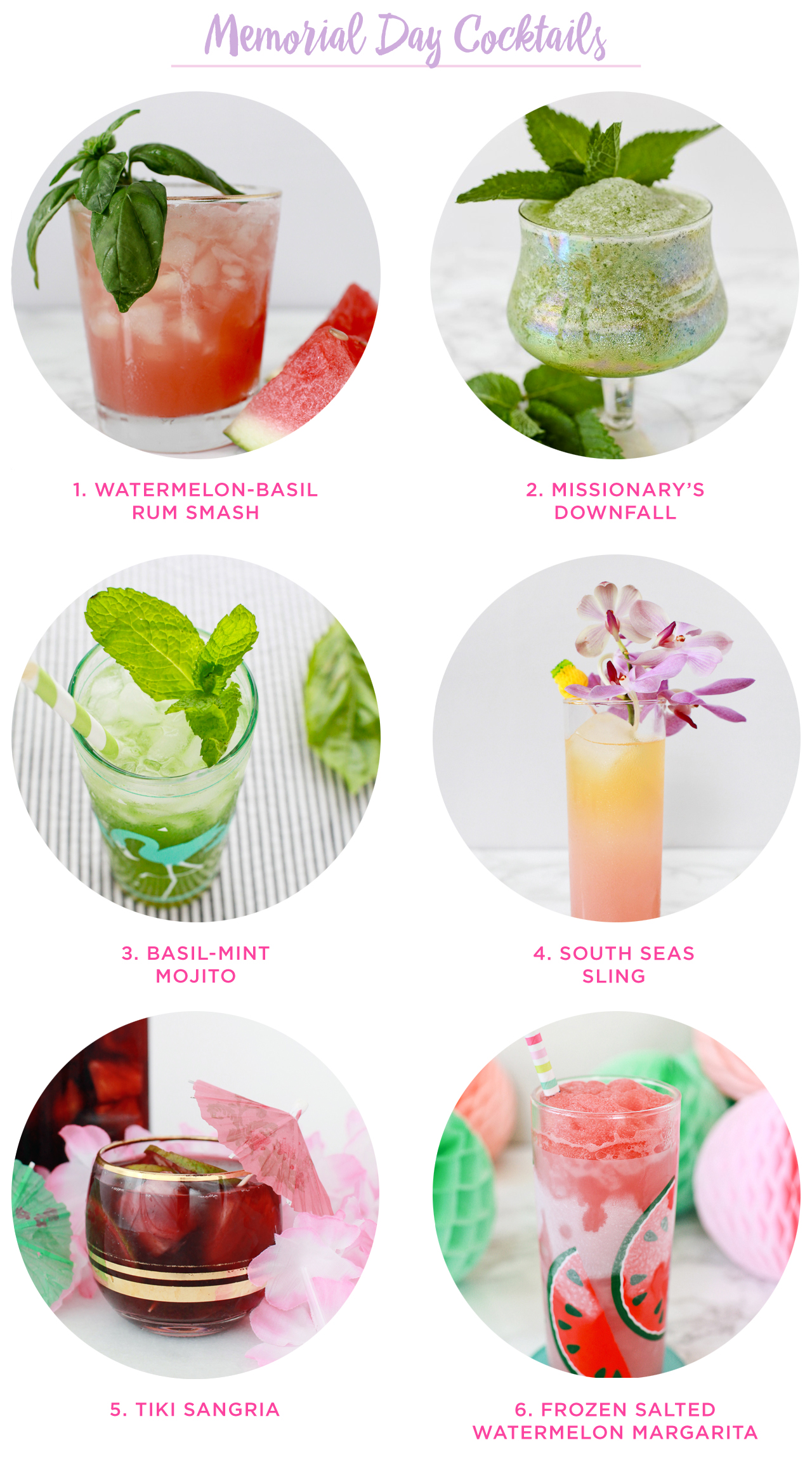 Memorial Day Cocktails by Liquorary for Oh So Beautiful Paper