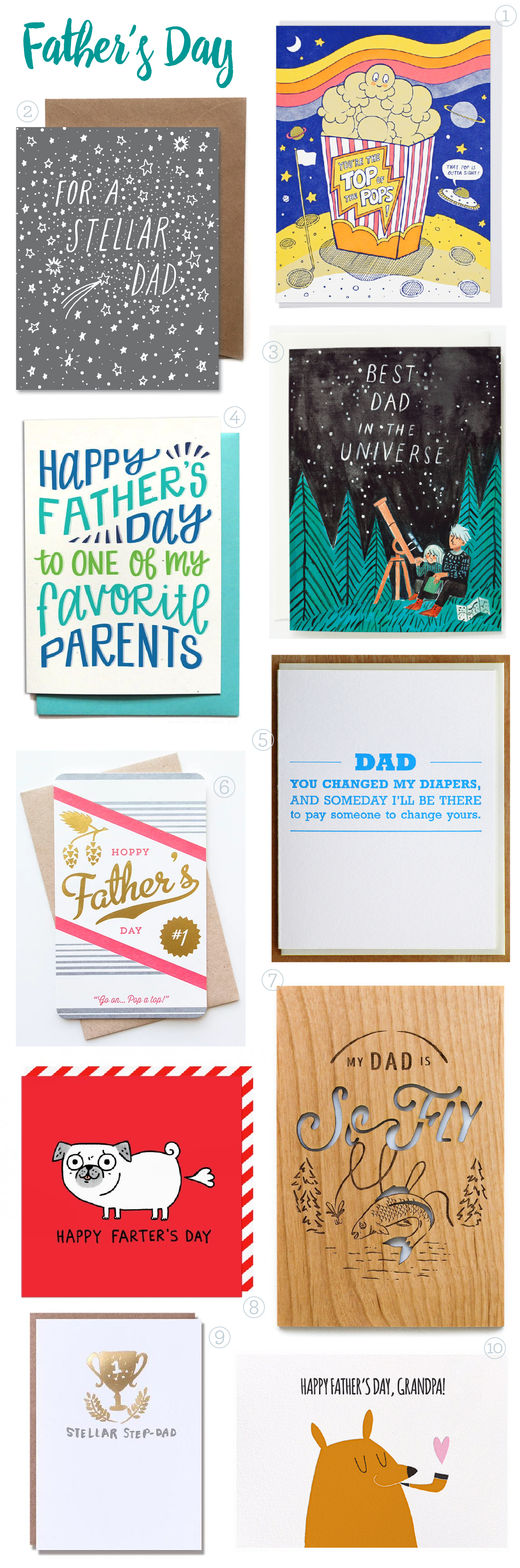 Father's Day Card Round Up!