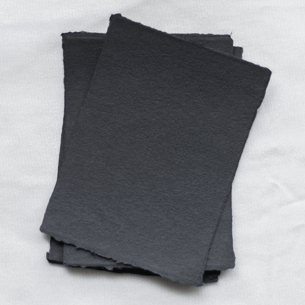 Spurlé Gul Studio Handmade Black Cotton Paper