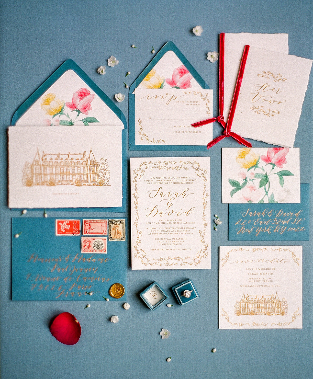 Wedding Calligraphy Inspiration from Emily Rose Ink