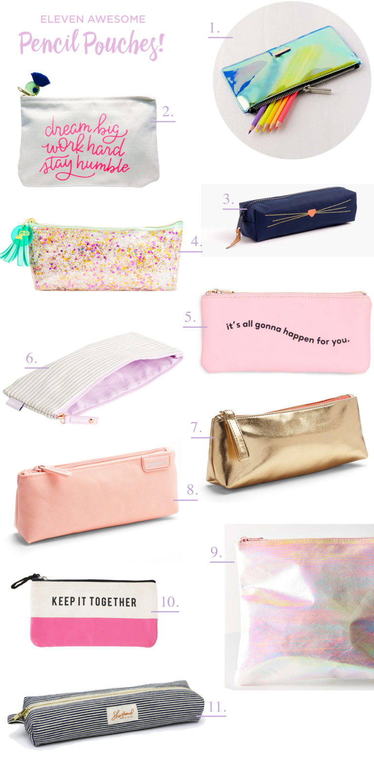 Eleven Awesome Pencil Pouches