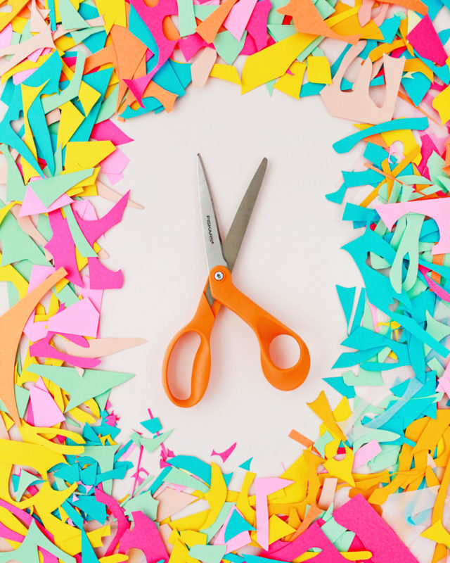 DIY MatisseInspired Cut Paper Garland