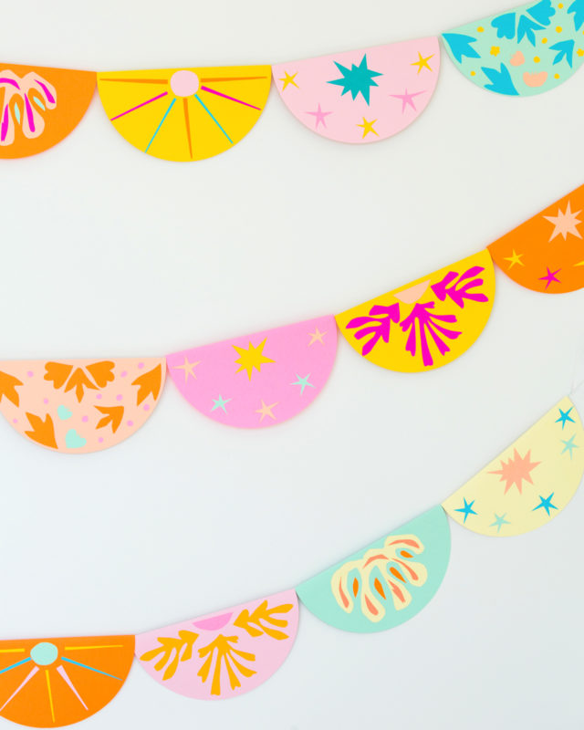 DIY MatisseInspired Cut Paper Garland