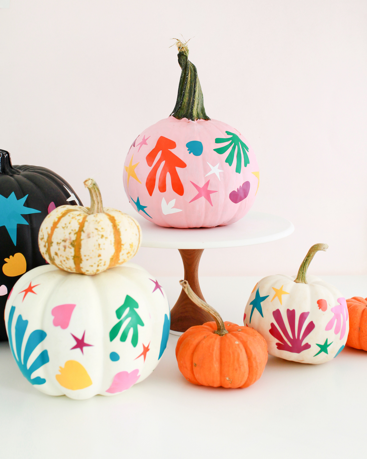 DIY Matisse-Inspired Pumpkins