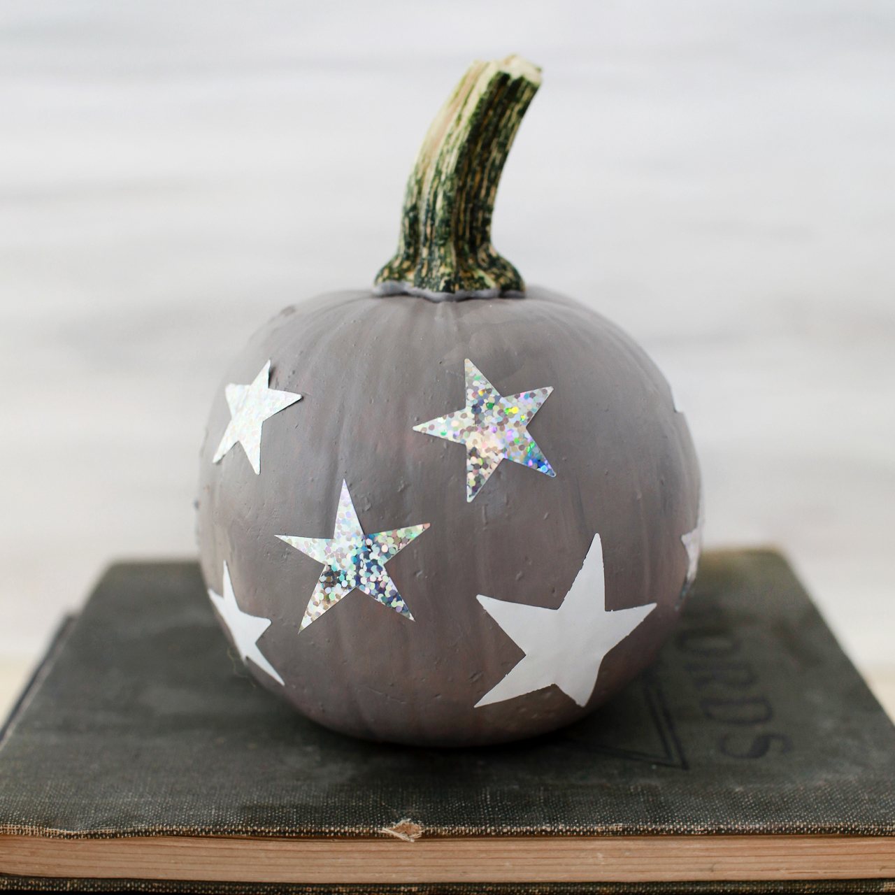 DIY Moon and Stars Pumpkins