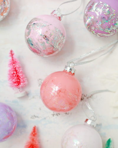 Diy Hologram Foil Ornaments