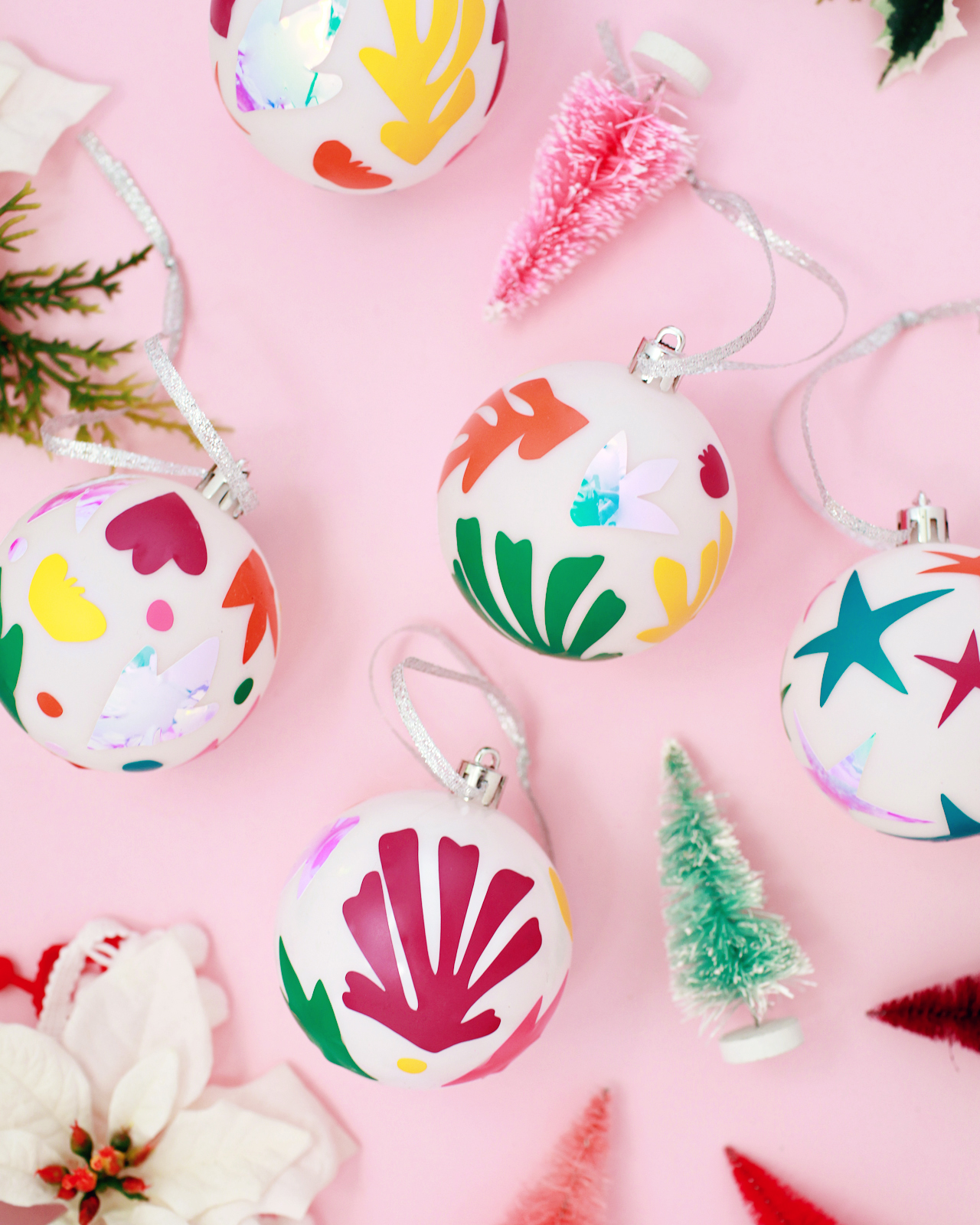 DIY Matisse-Inspired Ornaments