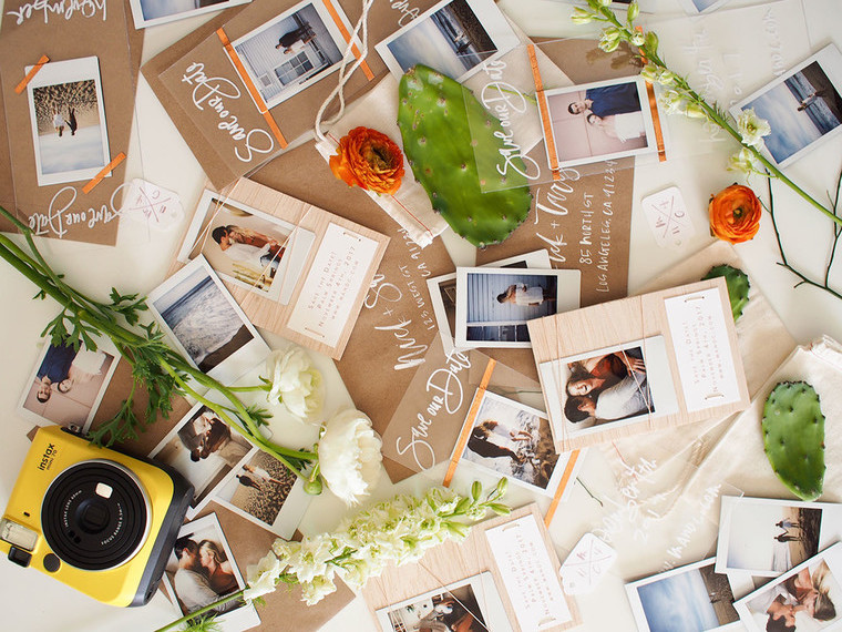 Wedding Stationery Inspiration: Modern & Creative Save the Date Ideas / Oh So Beautiful Paper