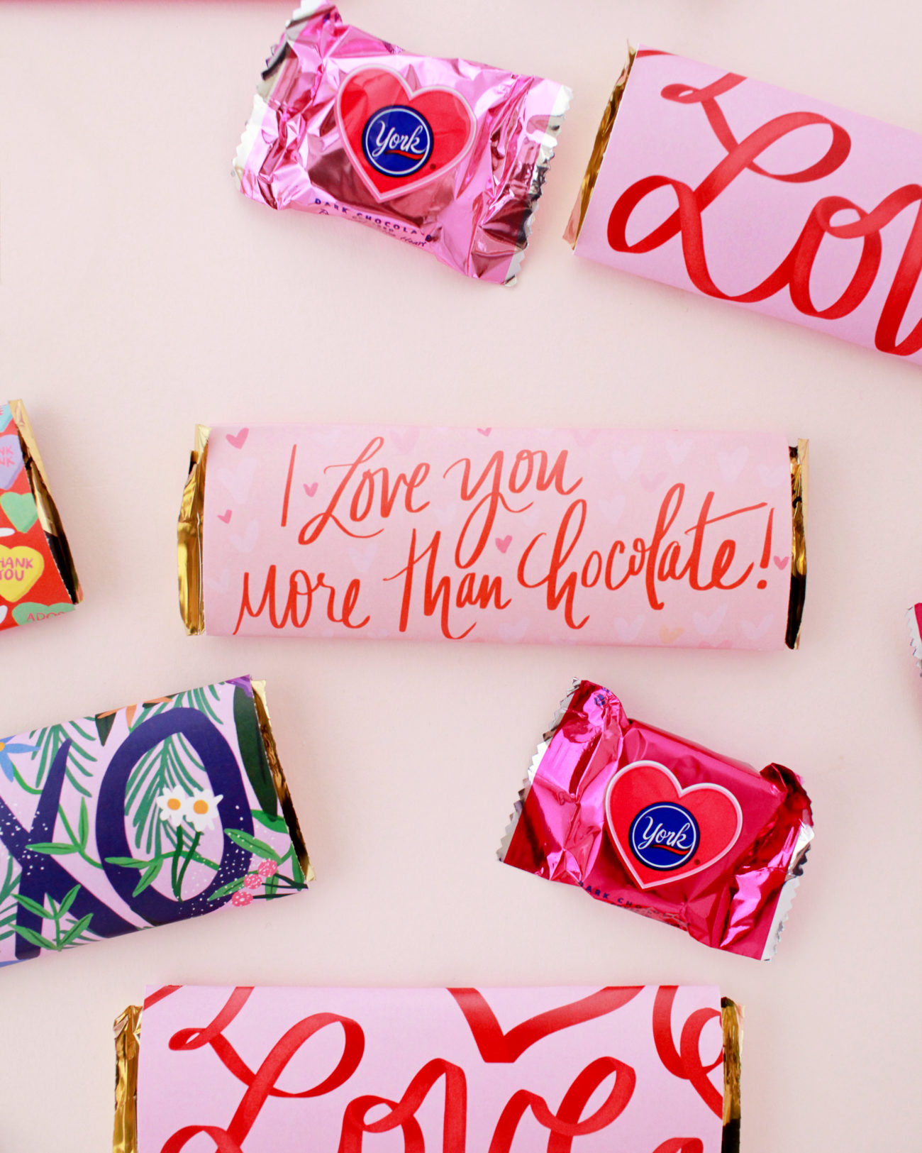 Printable Valentine's Day Candy Wrappers