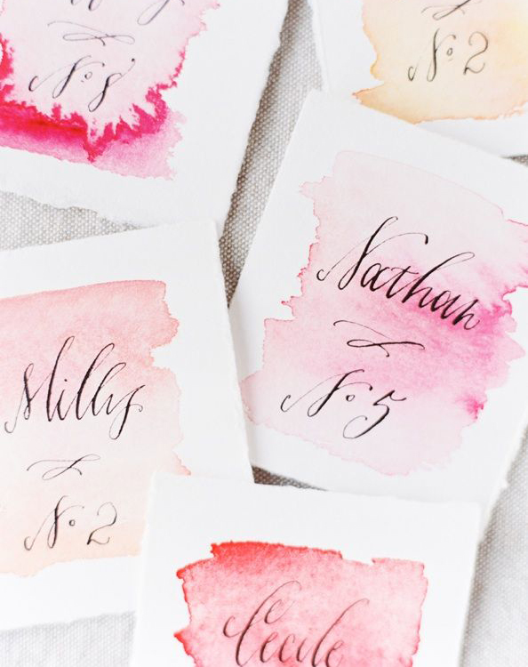 How to Make Black Watercolor Notecards, DIY — Lauren Saylor Interiors +  Design