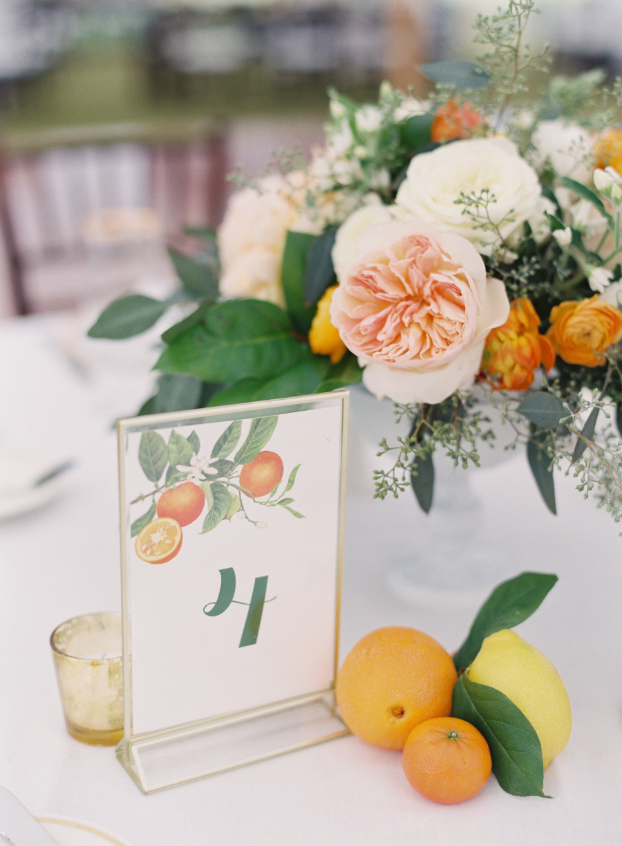 Citrus Wedding Inspiration / Oh So Beautiful Paper