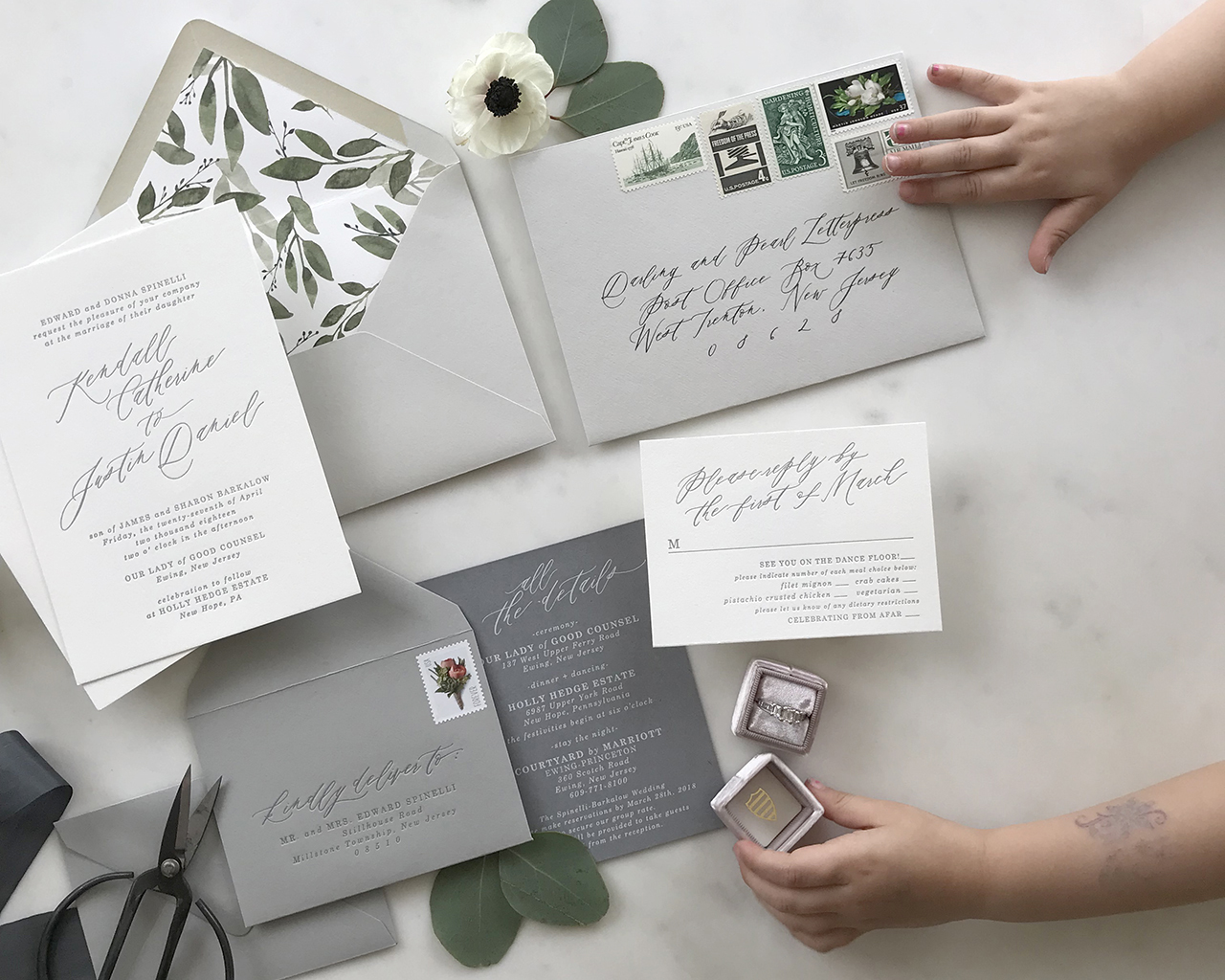 Behind the Stationery: Darling & Pearl