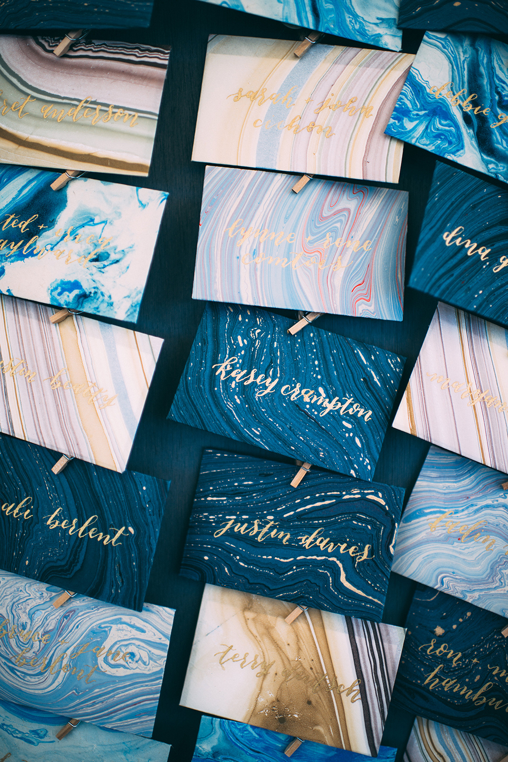 Beach Wedding Escort Card Ideas / Oh So Beautiful Paper
