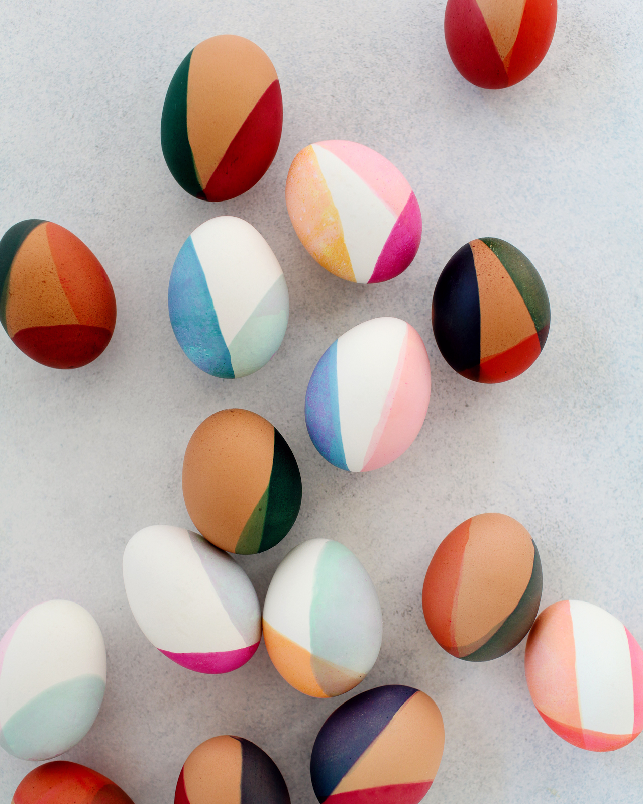 Unique ways to color store easter eggs