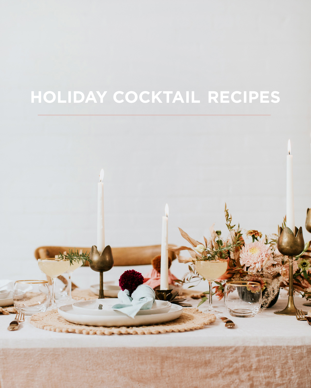 Holiday Cocktail Recipe Ideas