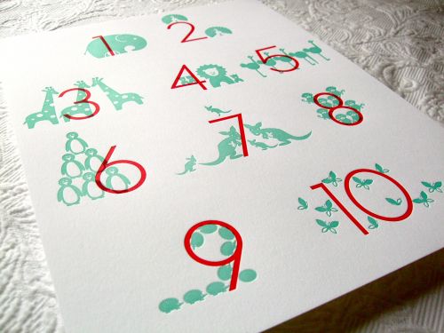 Sycamore-Street-Press-Letterpress-Numbers-Print-Aqua-Red