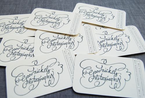 Sesame-letterpress-calligraphy-business-cards