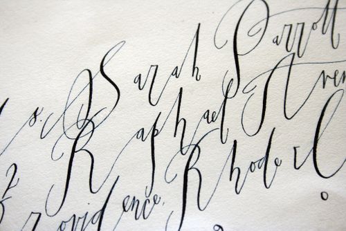 Parrott-Dunlap-Invitation-Calligraphy
