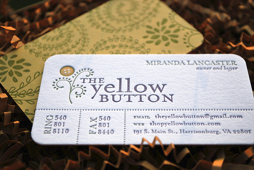 Yellow-button-letterpress-cards2