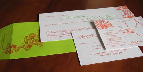 Brown-sugar-design-orange-letterpress-wedding-invitation-suite