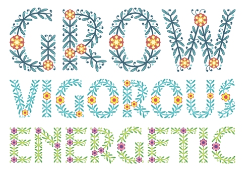 Cordial-bloom-floral-font