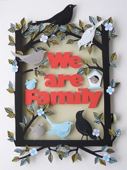Helen-musselwhite-paper-sculpture-we-are-family