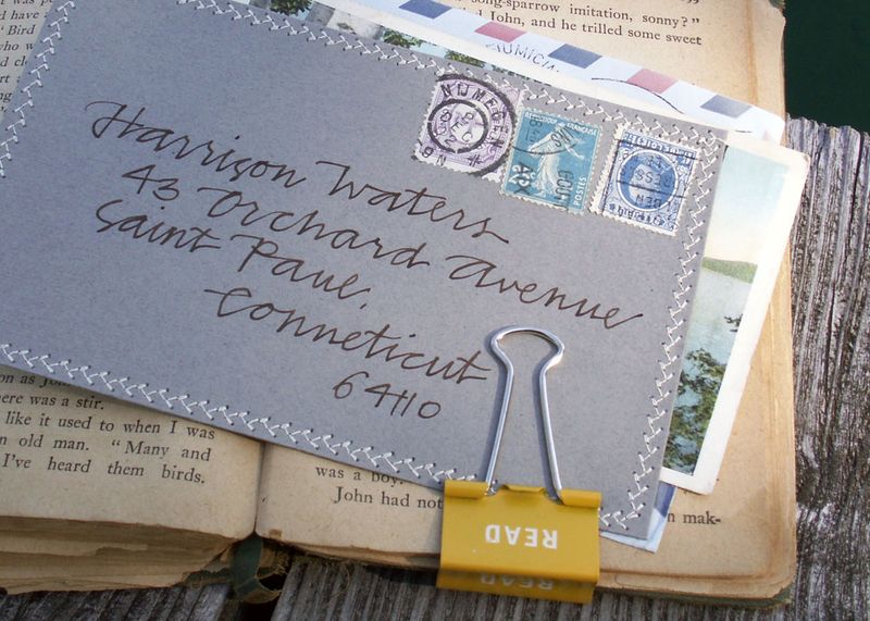 Calligraphy-primele-gray-stitched-envelope