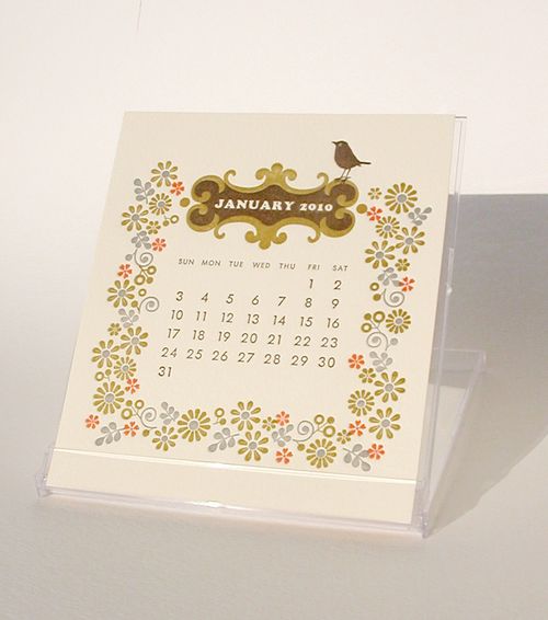 Ilee-2010-letterpress-calendar