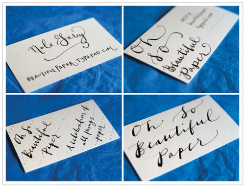 Paperfinger-business-cards-calligraphy