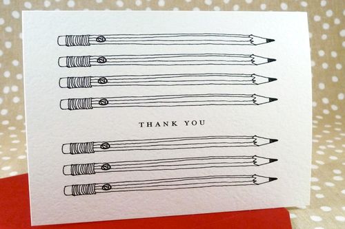 Pencils-thank-you-card