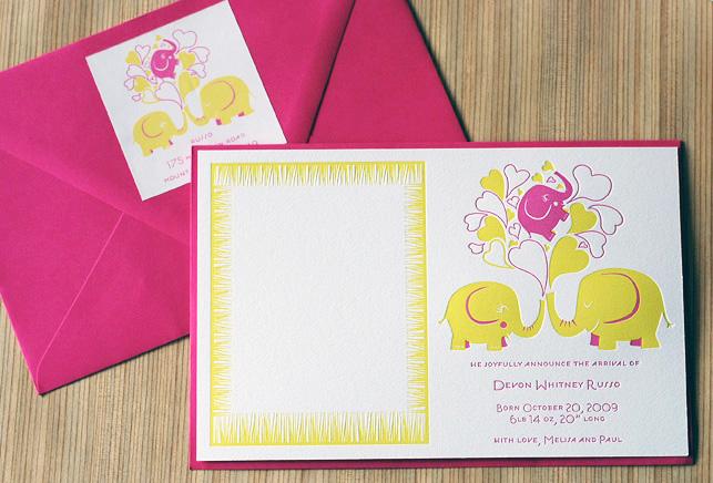 Pink-yellow-elephant-baby-announcement2
