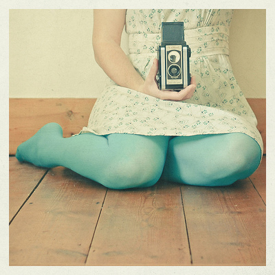 Blue-tights-camera