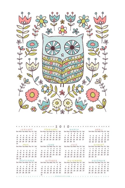 Jen-Skelley-Illustrated-Owl-Calendar