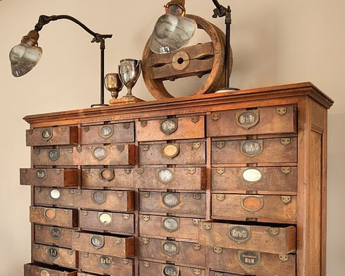 Vintage-drawers