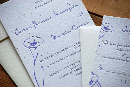 Porridge-paper-blue-flower-wedding-invitation