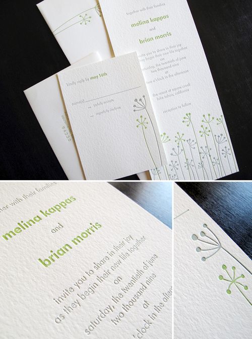 Anemone-Letterpress-Gray-Green-Sprout-Wedding-Invitation