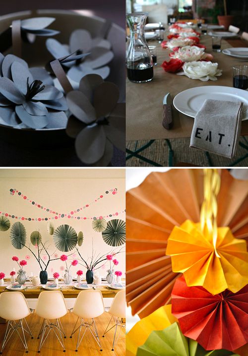 Paper-rosette-flower-wedding-decorations