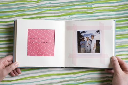 Jen + Dan â€” Wedding Scrapbook + Polaroid Album