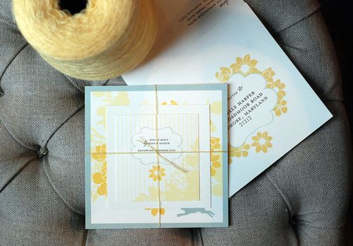 Yellow-gray-custom-baby-shower-invitations