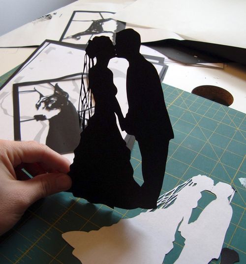 Papercuts-by-Joe-Bridal-Silhouette