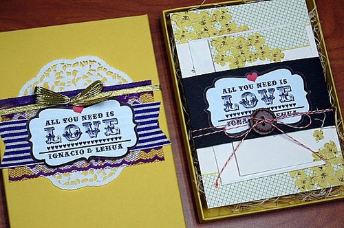 Lehua Ignacio S Beatles Inspired All You Need Is Love Wedding Beatles All You Need Is Love Yellow Wedding